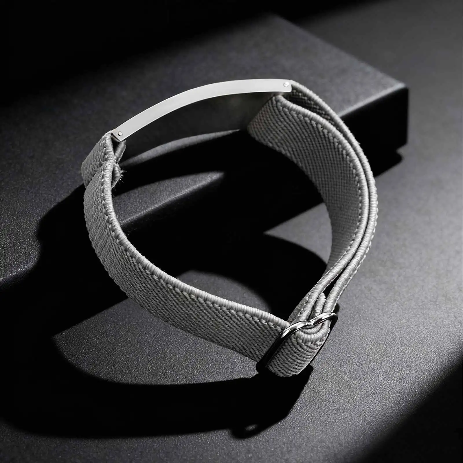 Customized Elastic Strap Stainless Steel Bracelets, Free Engrave Adjustable Wristband Bangle, Personalized Jewelry for Men Women - Image 2